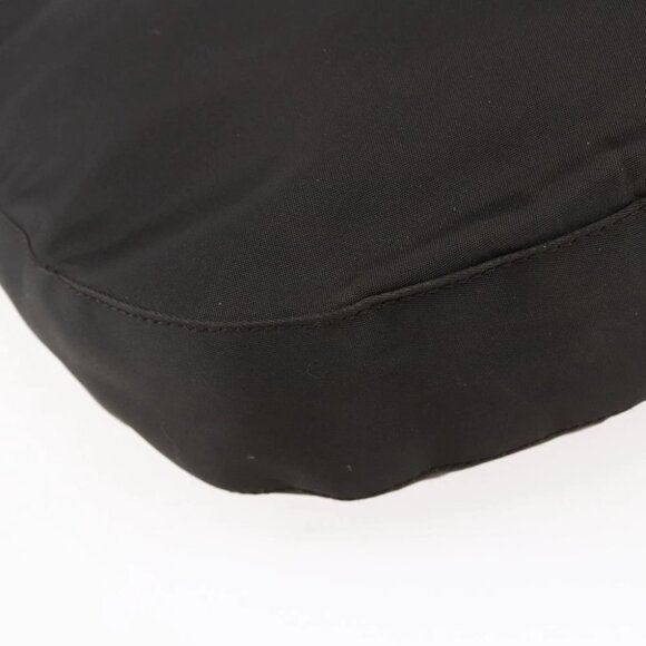 PRADA Chain Shoulder Bag Nylon Brown Auth - Picture 7 of 16